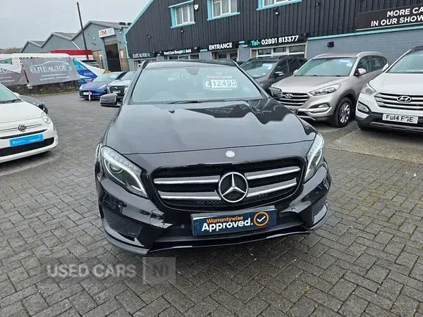 Used Mercedes GLA220 AMG line 177 HP (130 kW) 2016 Black SUV