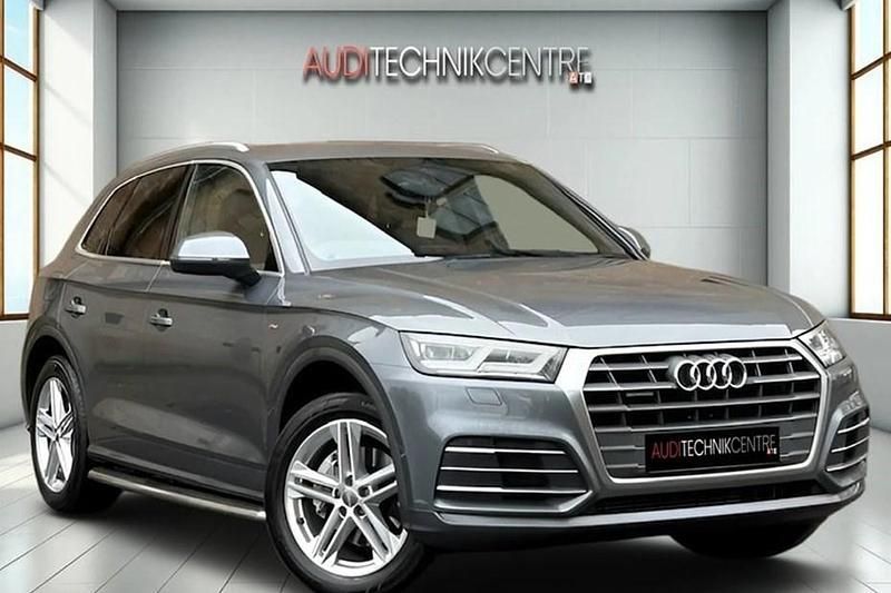 Monsoon grey metallic Used 2018 Audi Q5 S-Line SUV | £18,999 (Fair price) - Image 1/1