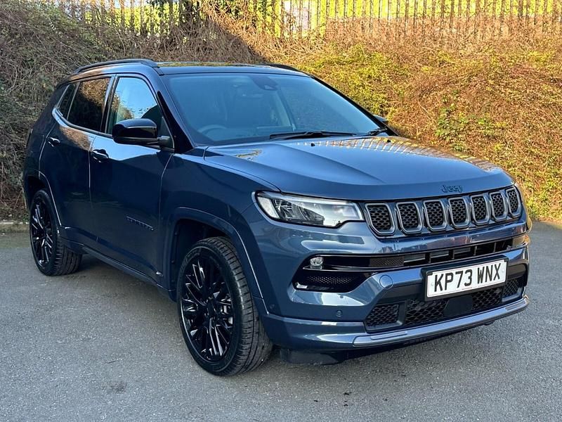 Blue Used 2023 Jeep Compass SUV | £24,558 (Expensive) - Image 1/3