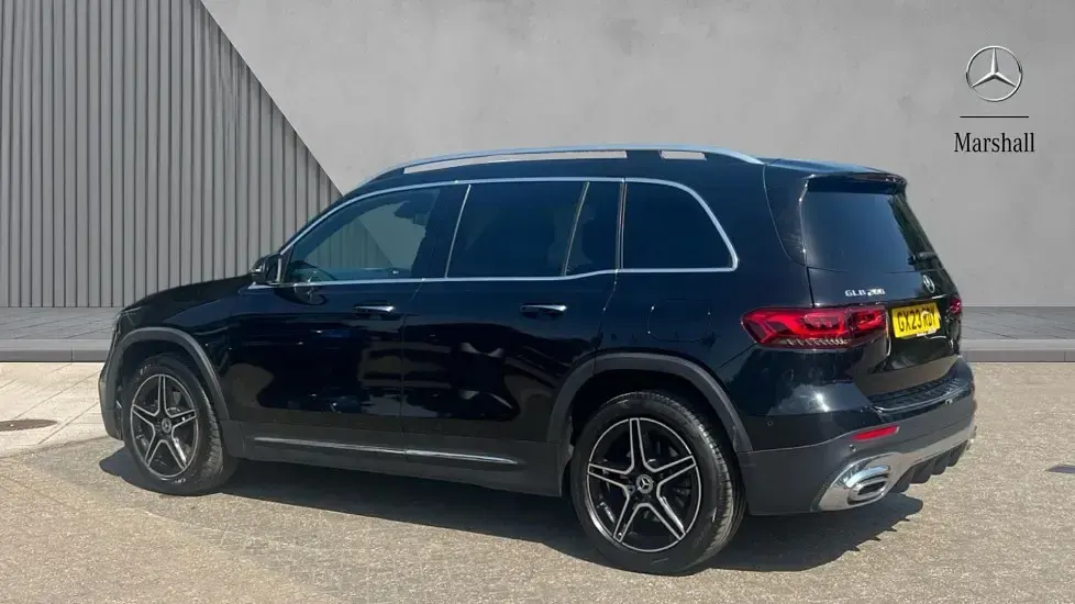 Used Mercedes GLB200 AMG Line Premium 163 HP (119 kW) 2023 Cosmos black metallic SUV