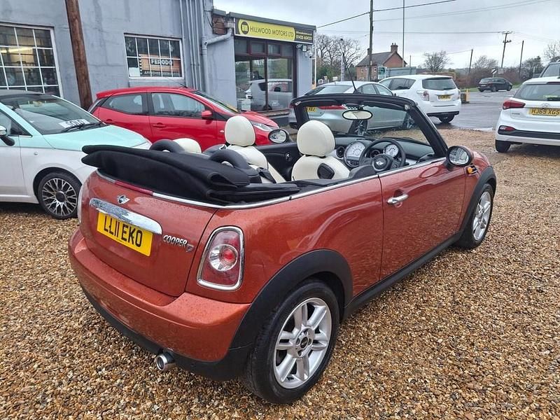 Used Mini Cooper D Cabriolet 112 HP (82 kW) 2011 Orange Cabriolet
