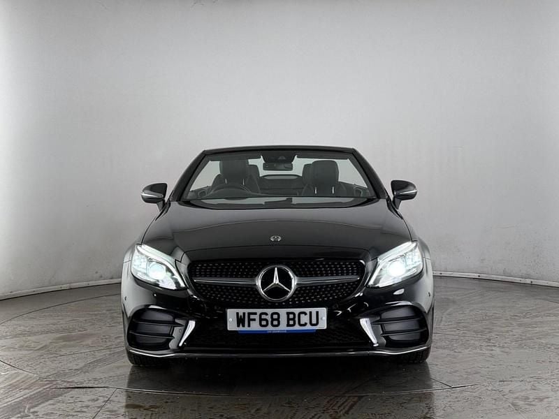 Used Mercedes C200 AMG Line Premium 2018 Black Cabriolet