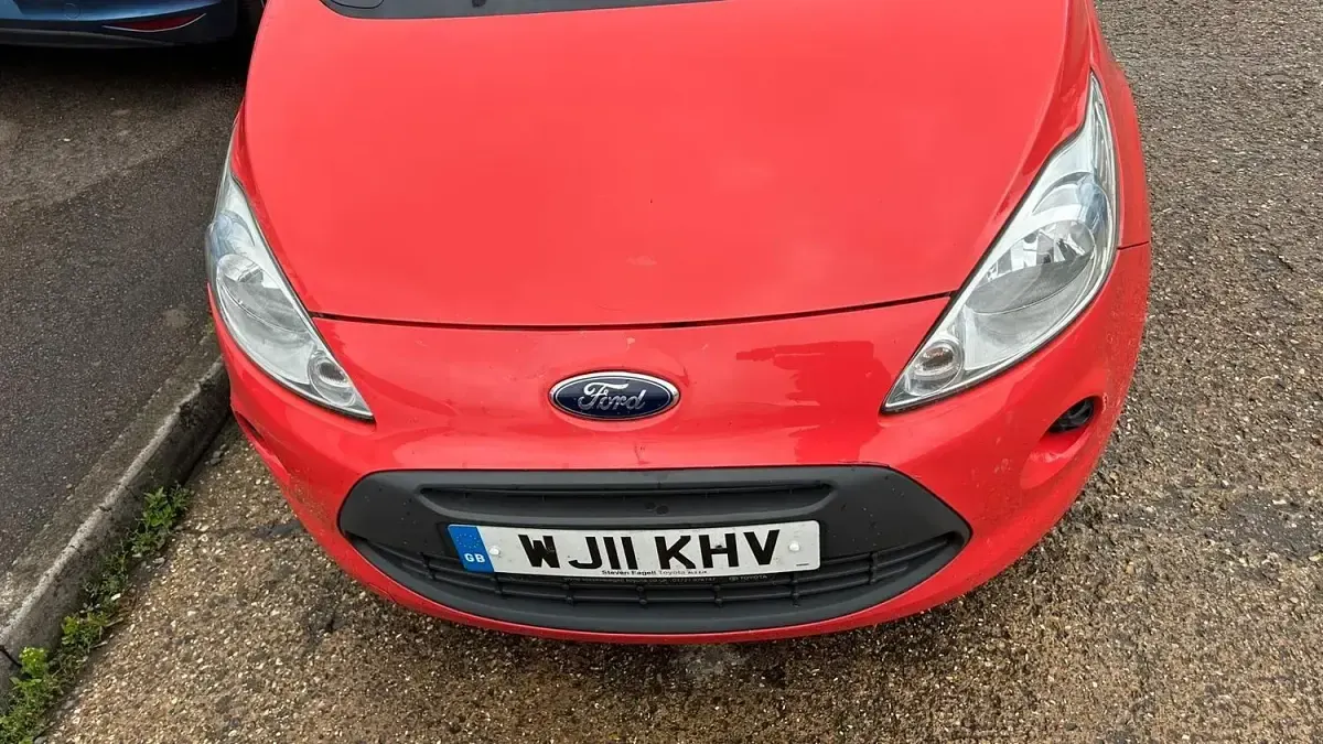 Used Ford Ka Studio 69 HP (50 kW) 2011 Red Hatchback