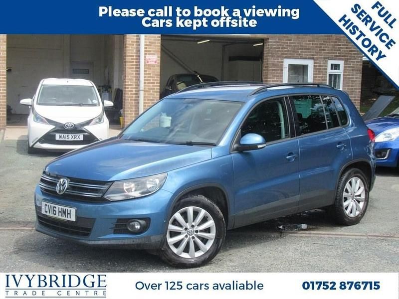 Blue Used 2016 VW Tiguan Match SUV | £5,895 (Good price) - Image 1/2