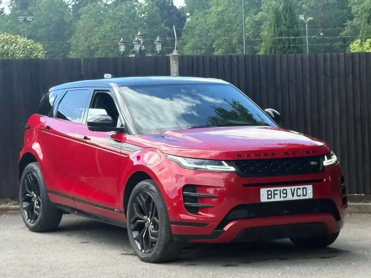 Used Land Rover Range Rover evoque HSE Dynamic 2019 Red SUV