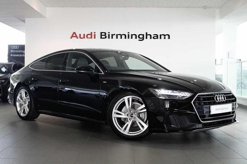 Black Used 2021 Audi A7 S-Line Hatchback | £31,000 (Expensive) - Image 1/4
