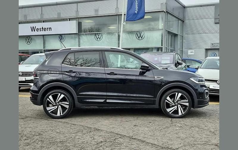 Used VW T-Cross R-line 110 HP (80 kW) 2023 Black SUV