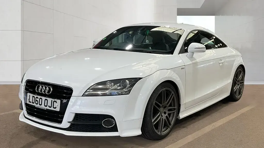Used Audi TT S-Line 170 HP (125 kW) 2010 White Coupe