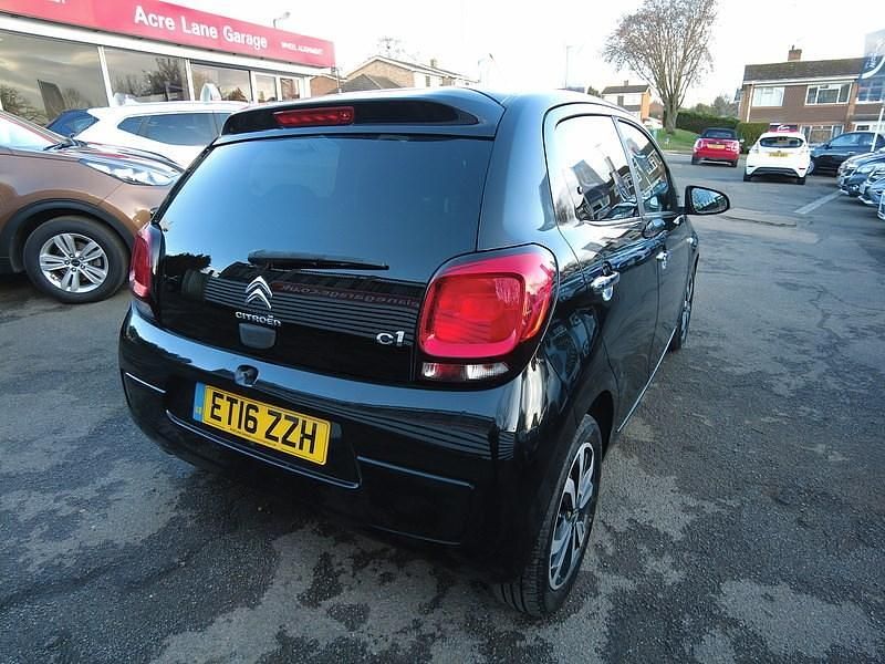 Used Citroën C1 Flair 68 HP (50 kW) 2016 Black Hatchback