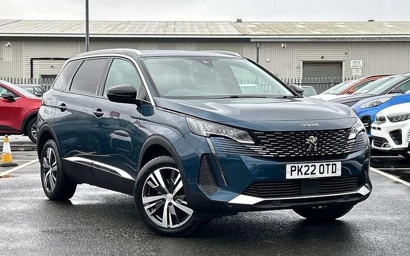 Blue Used 2022 Peugeot 5008 Allure Premium MPV | £19,887 (Fair price) - Image 1/4