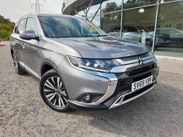 Grey Used 2019 Mitsubishi Outlander SUV | £15,995 (Fair price) - Image 1/4