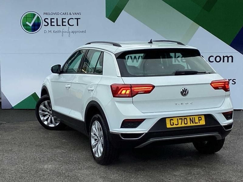 Used VW T-Roc SE 2020 White SUV