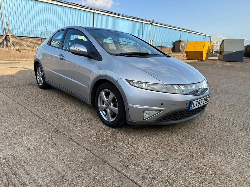 Silver Used 2007 Honda Civic EX Hatchback | £4,440 (A bit pricey) - Image 1/4