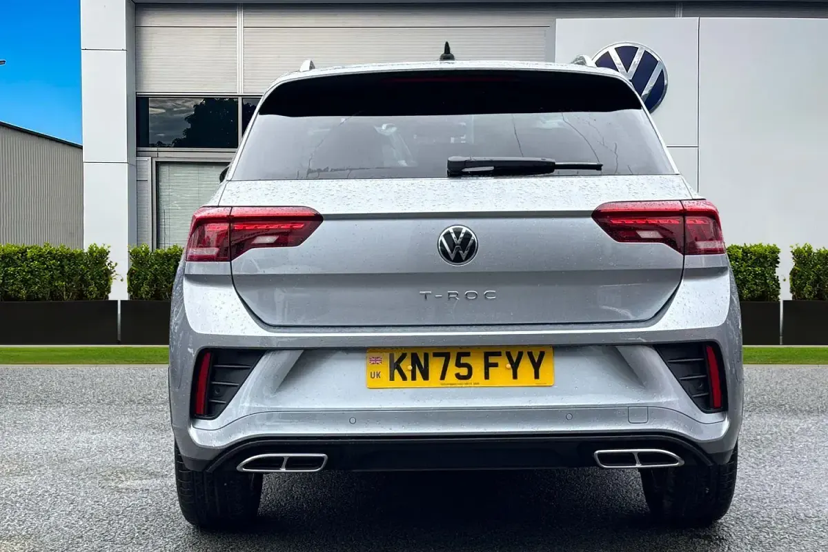 Used VW T-Roc R-line 150 HP (110 kW) 2025 Silver SUV
