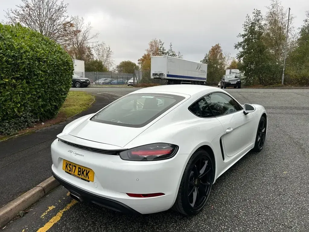 Used Porsche Cayman 2017 White Coupe