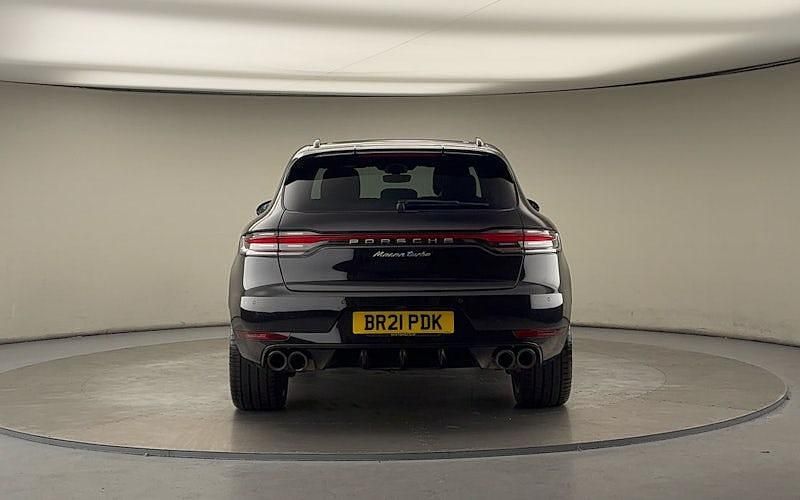 Used Porsche Macan Turbo 441 HP (324 kW) 2020 Jet black SUV