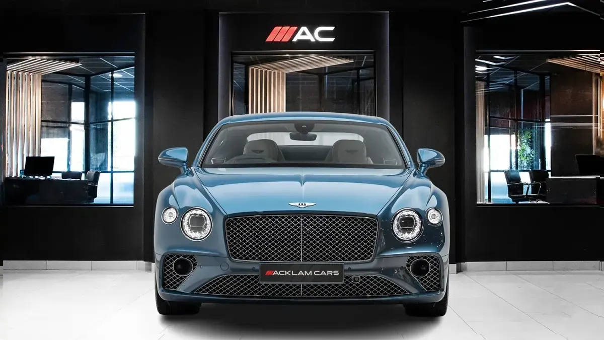 Used Bentley Continental 635 HP (467 kW) 2018 Blue Coupe