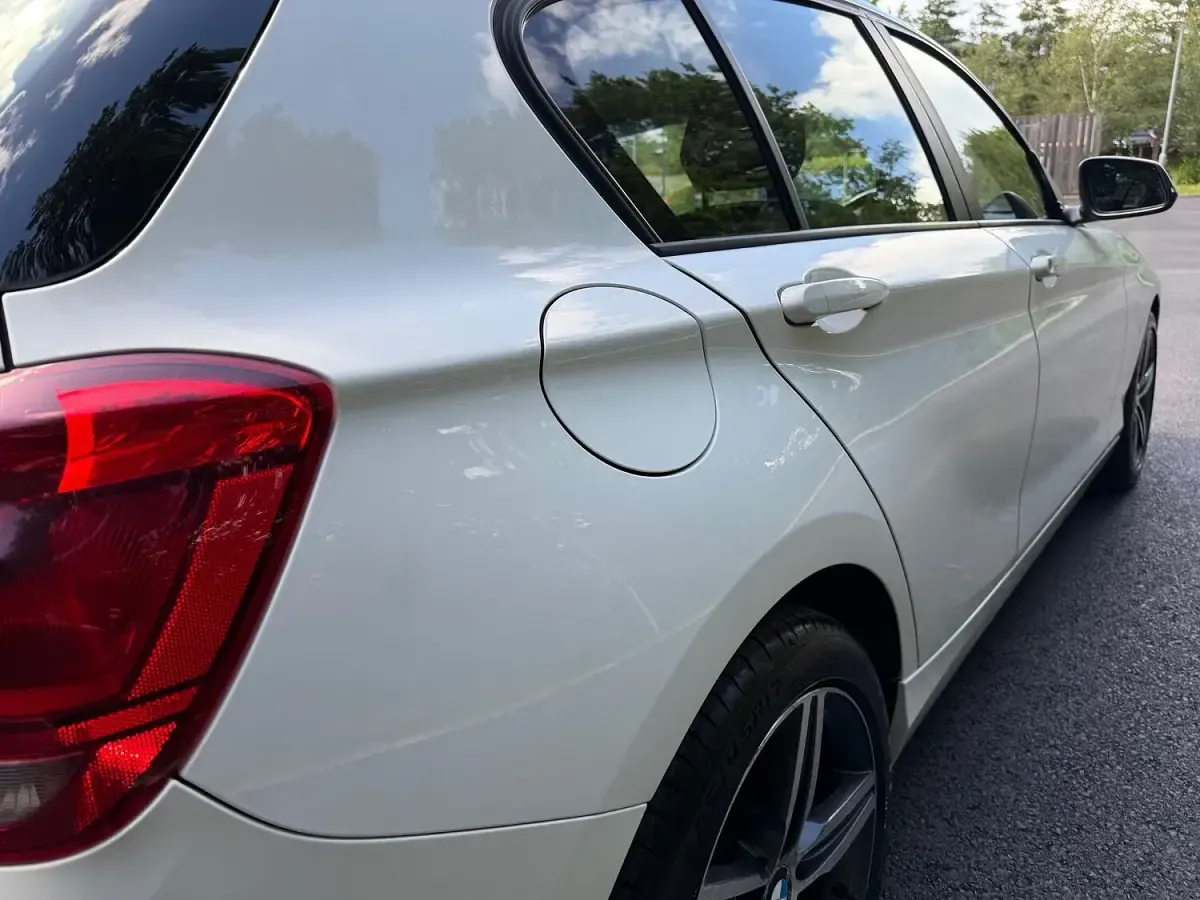 Used BMW 114 Sport Line 102 HP (75 kW) 2013 White Hatchback