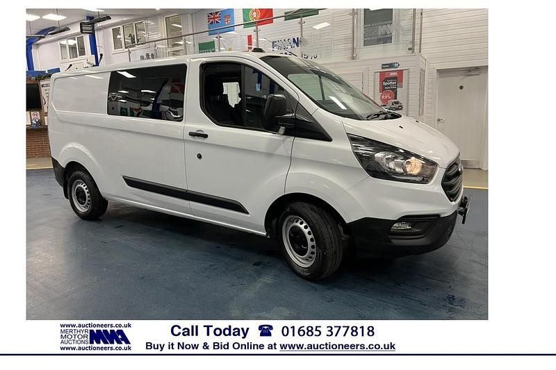 Used Ford Transit Custom 130 HP (95 kW) 2021 White Van