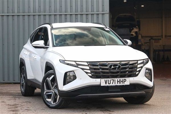 White Used 2021 Hyundai Tucson Premium SUV | £21,490 (Good price) - Image 1/1