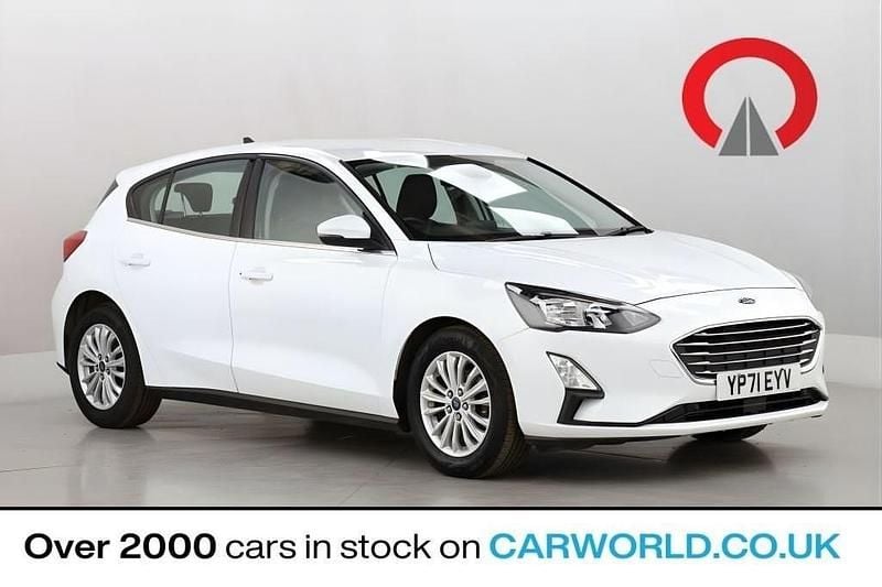 White Used 2022 Ford Focus Titanium Hatchback | £11,700 (Super price) - Image 1/3