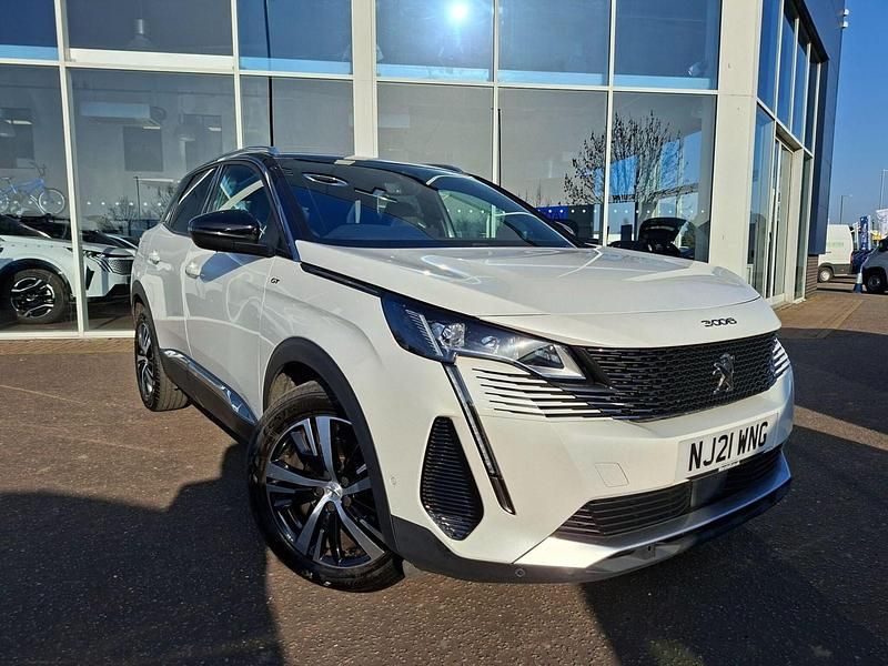 Used Peugeot 3008 GTi 129 HP (94 kW) 2021 White SUV
