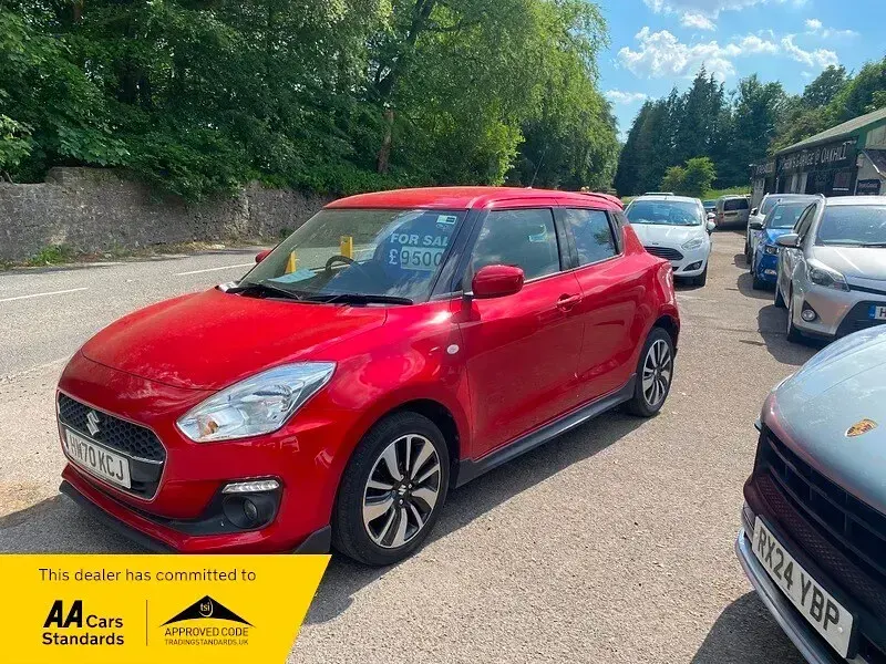Used Suzuki Swift 2020 Red Hatchback