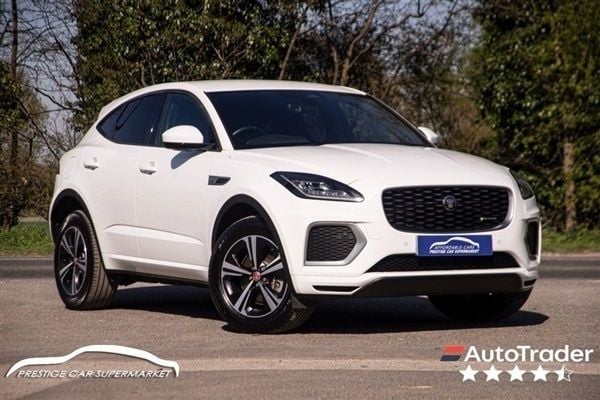 White Used 2021 Jaguar E-Pace R-Dynamic SUV | £30,479 (Expensive) - Image 1/1