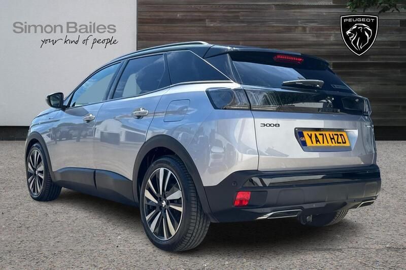 Grey Used 2022 Peugeot 3008 GT SUV | £22,495 (Fair price) - Image 1/4