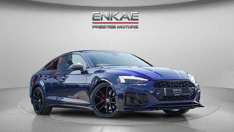 Blue Used 2020 Audi A5 Sportback S-Line Hatchback | £25,995 (Expensive) - Image 1/4