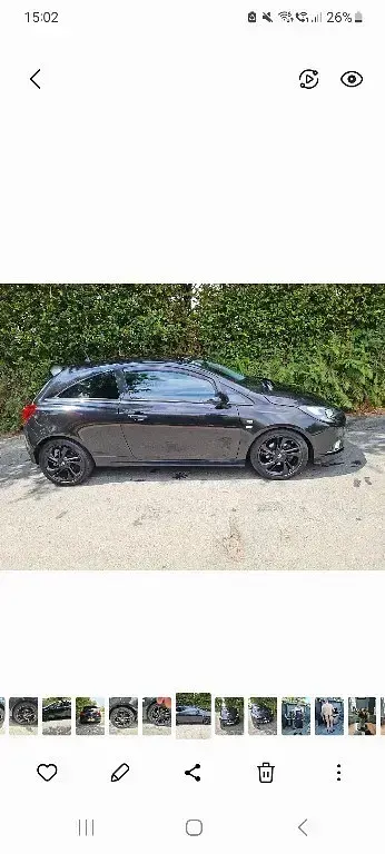 Used Vauxhall Corsa Edition 2016 Black Hatchback