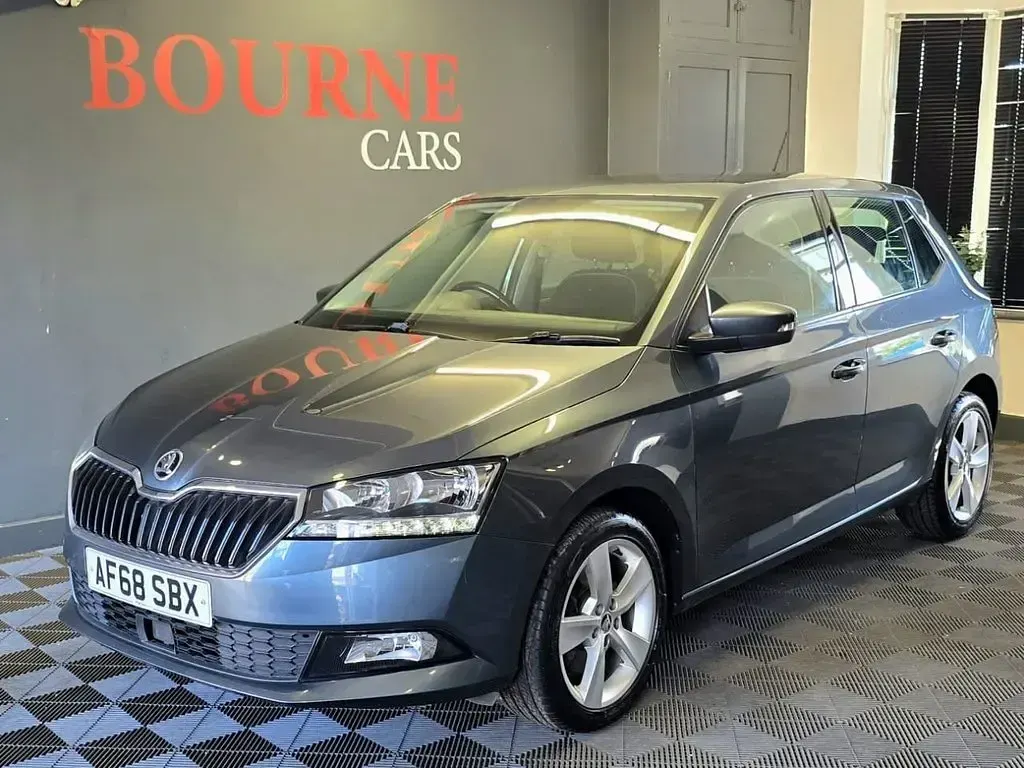 Used Skoda Fabia SE L 110 HP (80 kW) 2018 Grey Hatchback