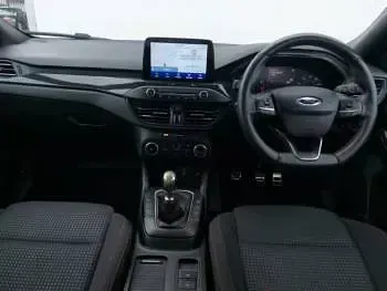 Used Ford Focus ST-Line 155 HP (114 kW) 2021 Blue Hatchback