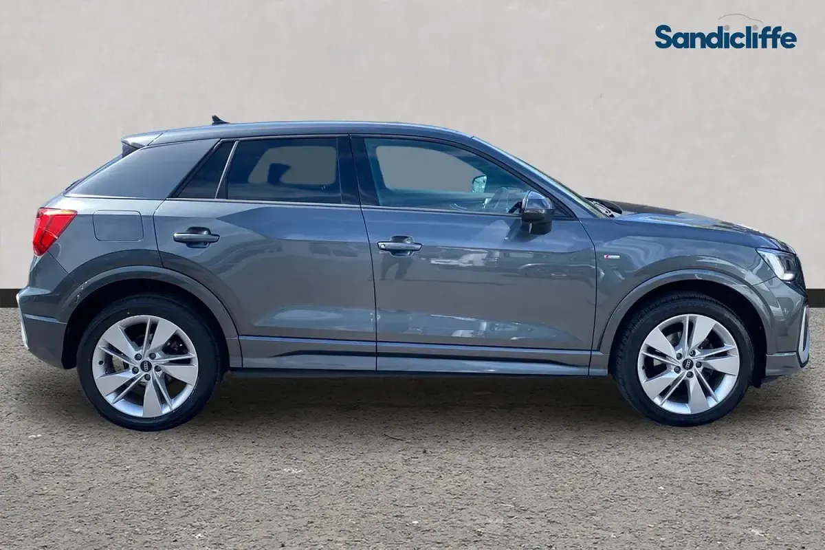 Used Audi Q2 S-Line 110 HP (80 kW) 2023 Pearl  daytona grey SUV