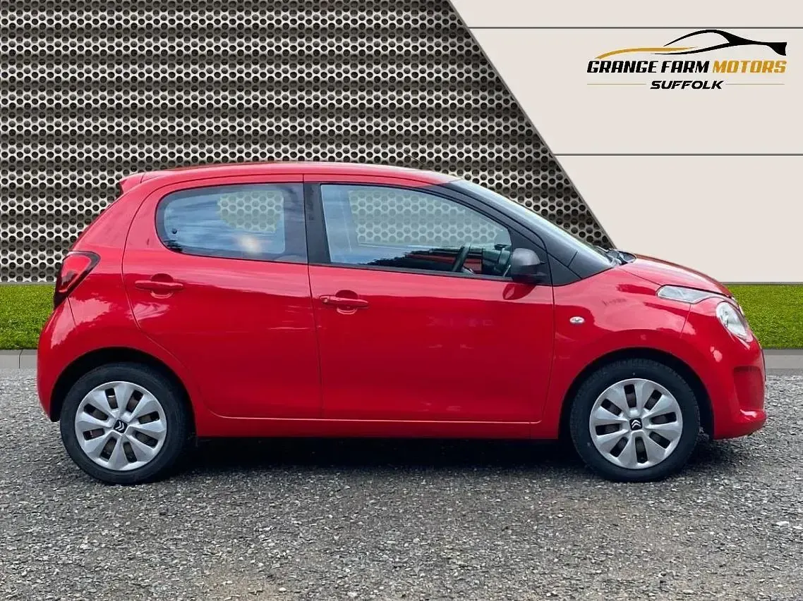Used Citroën C1 Feel 68 HP (50 kW) 2015 Red Hatchback
