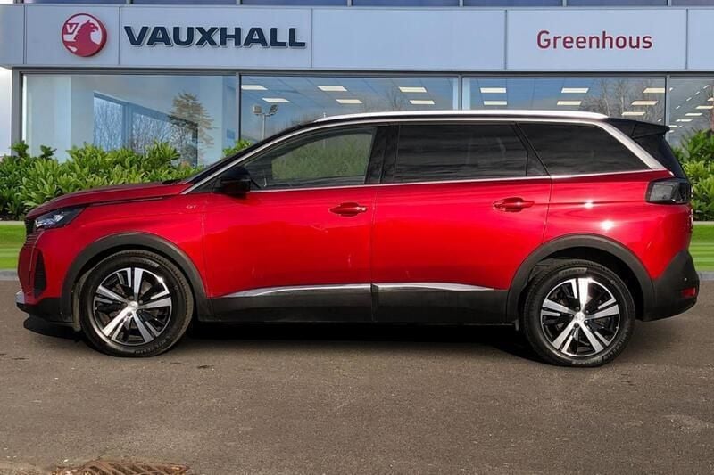 Red Used 2022 Peugeot 5008 GT MPV | £22,501 (Good price) - Image 1/4