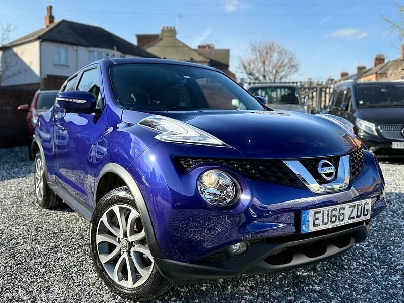 Used Nissan Juke Tekna 117 HP (86 kW) 2016 Blue SUV