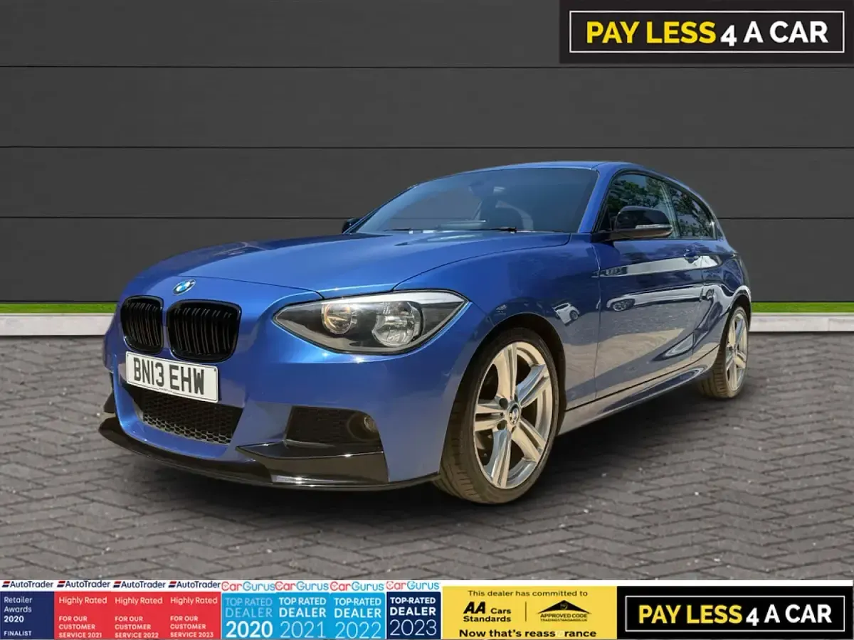 Used BMW 116 M Sport 136 HP (100 kW) 2013 Blue Hatchback