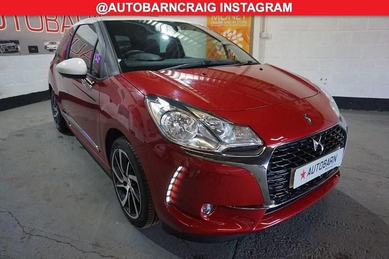 Used DS Automobiles DS3 Connected Chic 2018 Red Hatchback