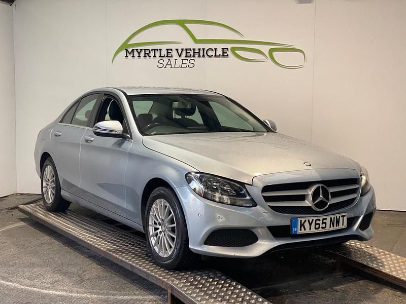 Silver Used 2015 Mercedes C200 Executive Sedan | £10,995 (Good price) - Image 1/4