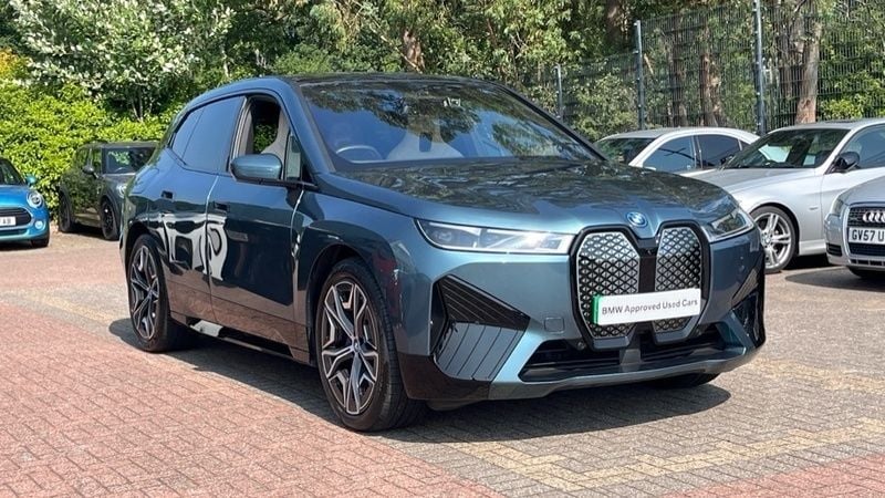 Blue Used 2022 BMW iX M Sport SUV | £53,686 (Fair price) - Image 1/4