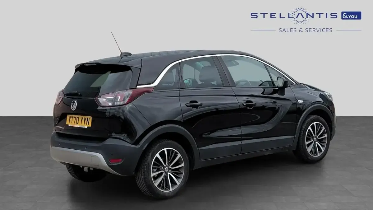 Used Vauxhall Crossland X Elite 128 HP (94 kW) 2020 Black SUV