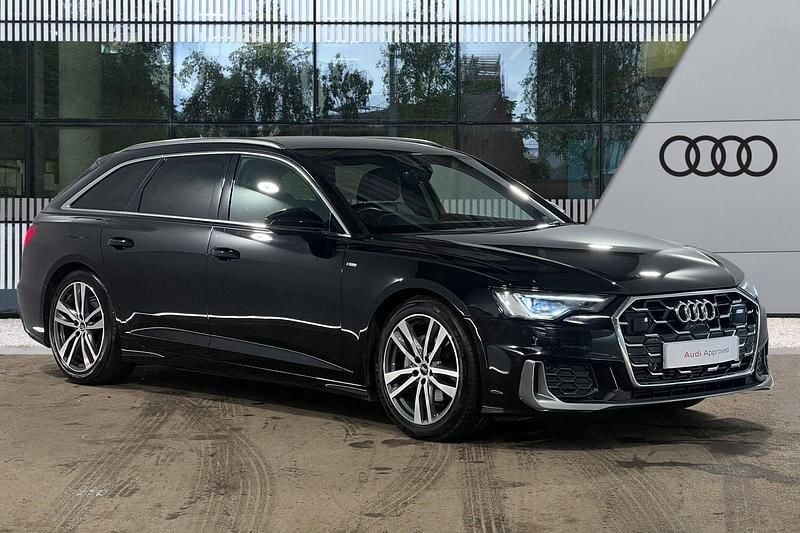 Used Audi A6 S-Line 224 HP (164 kW) 2024 Black Estate