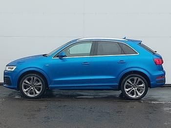 Used Audi Q3 S-line plus 184 HP (135 kW) 2016 Blue SUV
