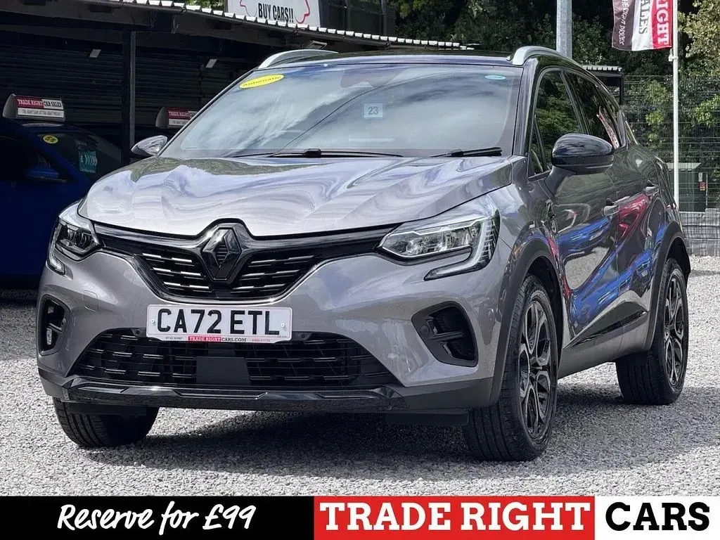 Used Renault Captur Rive Gauche 143 HP (105 kW) 2022 Grey SUV