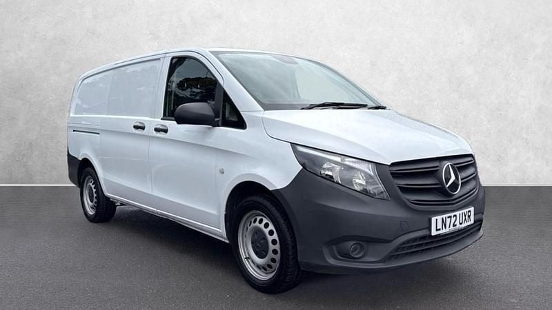 White Used 2022 Mercedes Vito Progressive Van | £16,762 (Good price) - Image 1/4