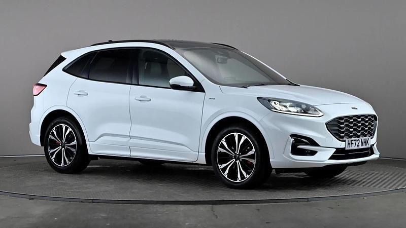 White Used 2022 Ford Kuga ST-Line X SUV | £18,498 (Fair price) - Image 1/3
