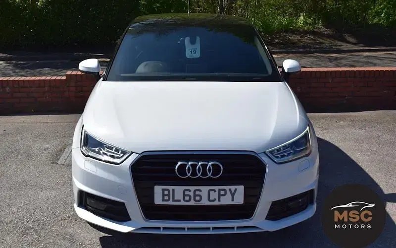 Used Audi A1 Sportback S-Line 150 HP (110 kW) 2016 White Hatchback