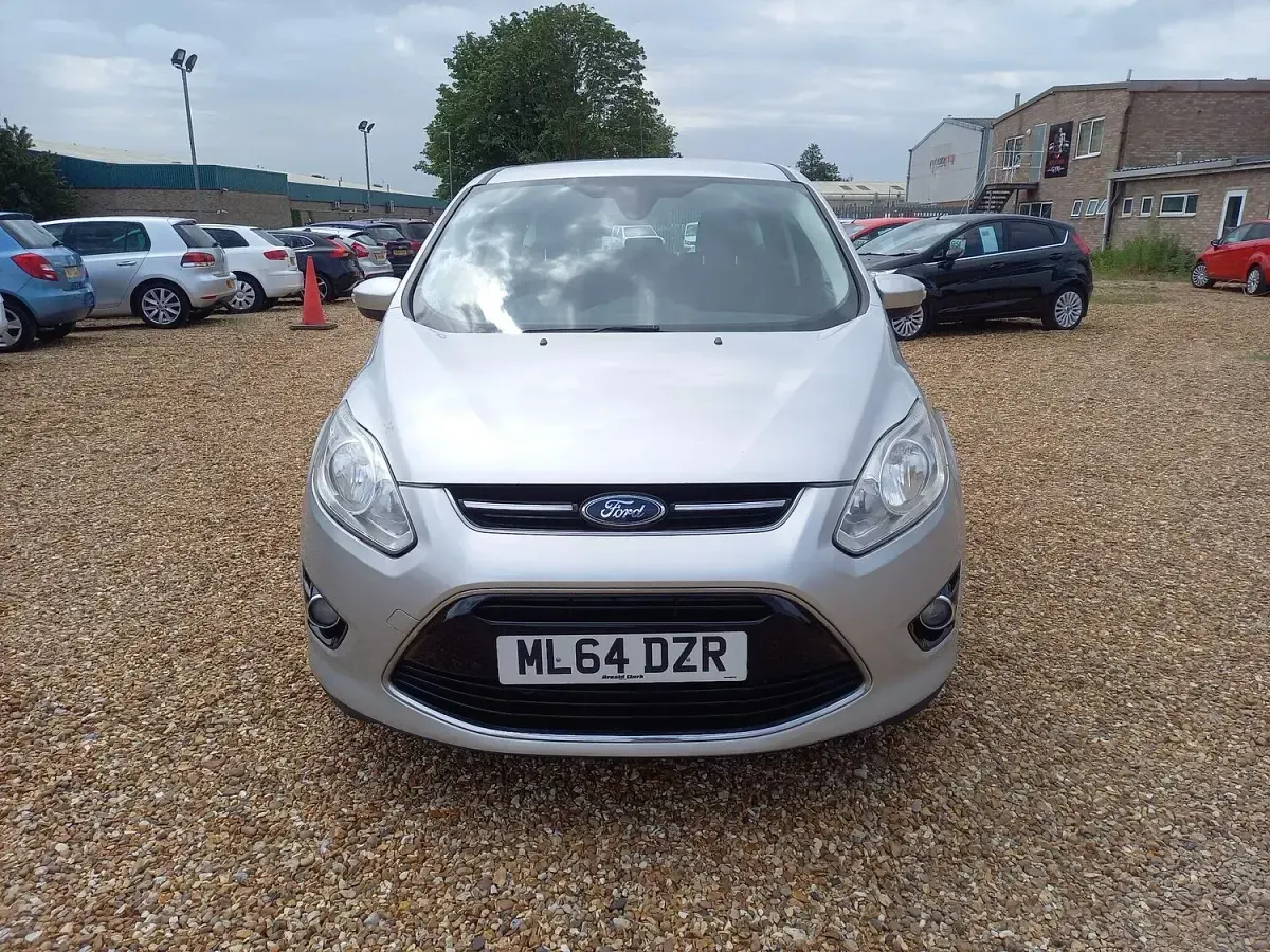 Used Ford C-MAX Titanium 113 HP (83 kW) 2014 Silver MPV