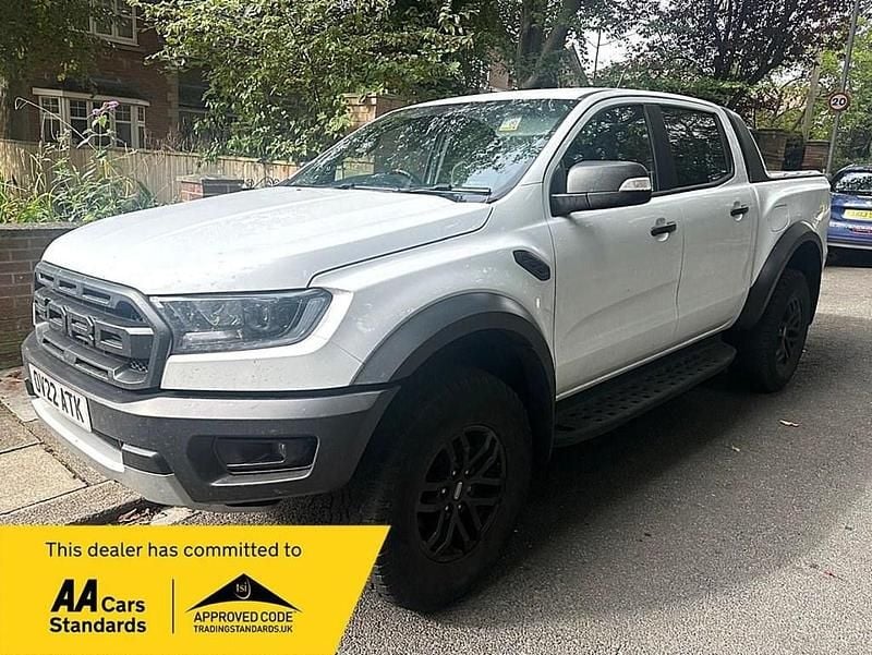 White Used 2022 Ford Ranger Raptor Pickup | £28,890 (Fair price) - Image 1/2